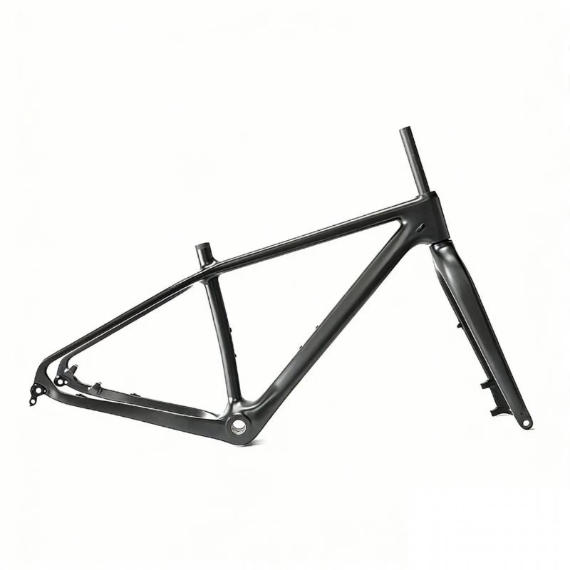Mountainbikeframe met dikke banden
