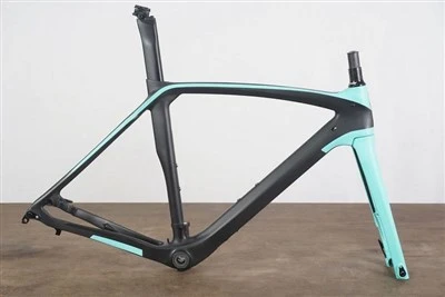 Racefiets van koolstofvezel, frame van 58 cm